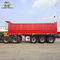 3 Axles Rear Tipper Semi Trailer transport coal, ore, construction materials and other bulk goods
